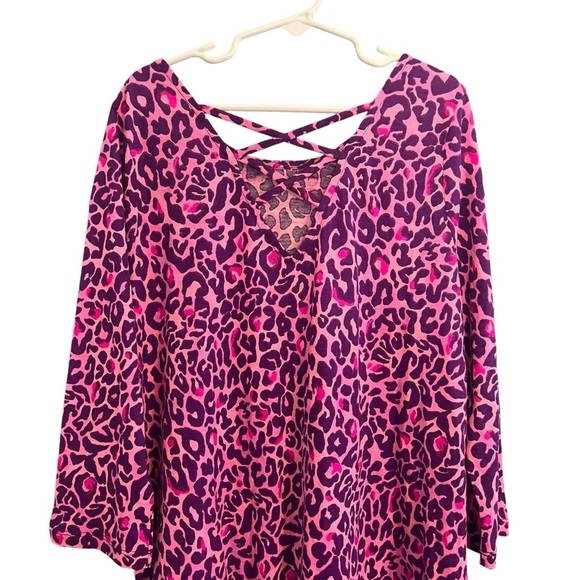 Lilly Pulitzer Jena Dress My Favorite Spot Animal Print Pink - Picture 2 of 8